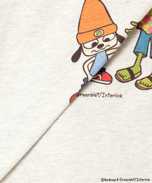 JOURNAL STANDARD relume(ジャーナルスタンダード レリューム)の「Parappa The Rapper / パラッパラッパー 別注 プリントTシャツ(Tシャツ/カットソー・メンズ・ブラック系その他/アイボリー/ブラック/ホワイト・LARGE/MEDIUM)」の13枚目の写真