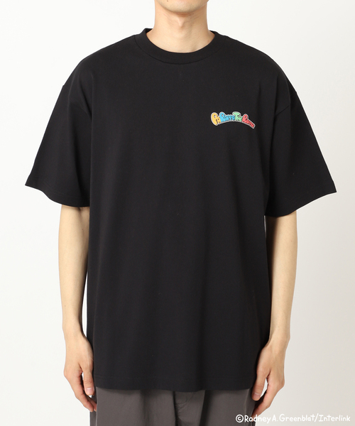 JOURNAL STANDARD relume(ジャーナルスタンダード レリューム)の「Parappa The Rapper / パラッパラッパー 別注 プリントTシャツ(Tシャツ/カットソー・メンズ・ブラック系その他/アイボリー/ブラック/ホワイト・LARGE/MEDIUM)」の9枚目の写真
