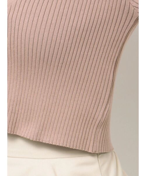 RESEXXY（リゼクシー）の「フレアスリーブレイヤードニット（ニット/セーター・レディース・ホワイト/ピンク/ブラック・FREE）」の6枚目の写真