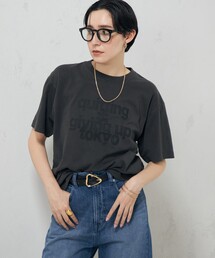 Rie Miller | ピグメントTシャツ(Tシャツ/カットソー)