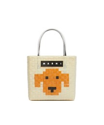 MARNI ●アニマルバスケット！ ブラック キャット MARNI MARKET ANIMAL BASKET BAG | Marni