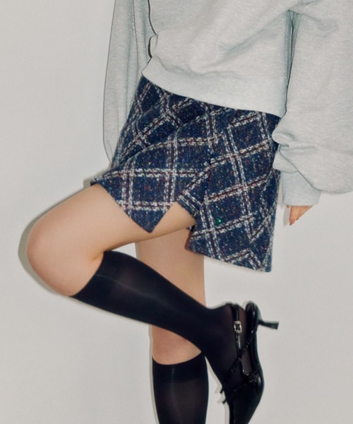 LILY BROWN（リリーブラウン）の「ロービングチェックスカショーパン