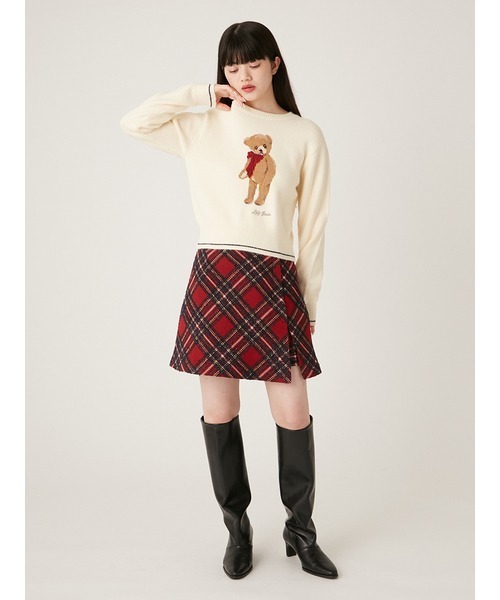 lily brown ロービングチェックスカショーパン LILY BROWN（リリーブラウン）の「ロービングチェックスカショー