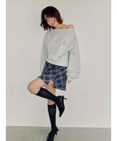 lily brown ロービングチェックスカショーパン LILY BROWN（リリーブラウン）の「ロービングチェックスカショー