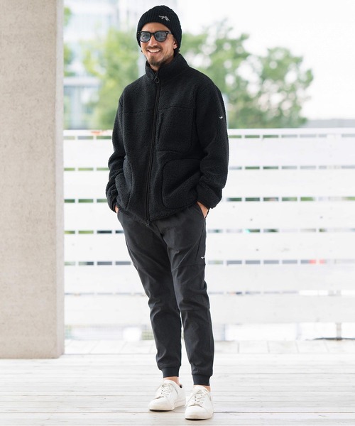 CALL&RESPONSE（コールアンドレスポンス）の「mko12156-ヘリンボーン-ニットキャップ-サイセンタク（ニットキャップ/ビーニー・メンズ・ブラック/ベージュ・FREE）」の12枚目の写真