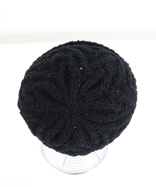 CALL&RESPONSE（コールアンドレスポンス）の「mko12156-ヘリンボーン-ニットキャップ-サイセンタク（ニットキャップ/ビーニー・メンズ・ブラック/ベージュ・FREE）」の20枚目の写真