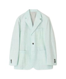CABaN シルクネップストレッチ 3Bジャケット TOMORROWLAND｜シルクコットンシアサッカー シングルブレス