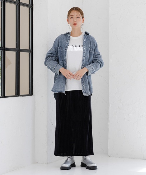 LAKOLE（ラコレ）の「ストレッチ厚底ブーツ / 140354（ブーツ・レディース・ブラック/シルバー・MEDIUM/LARGE）」の5枚目の写真