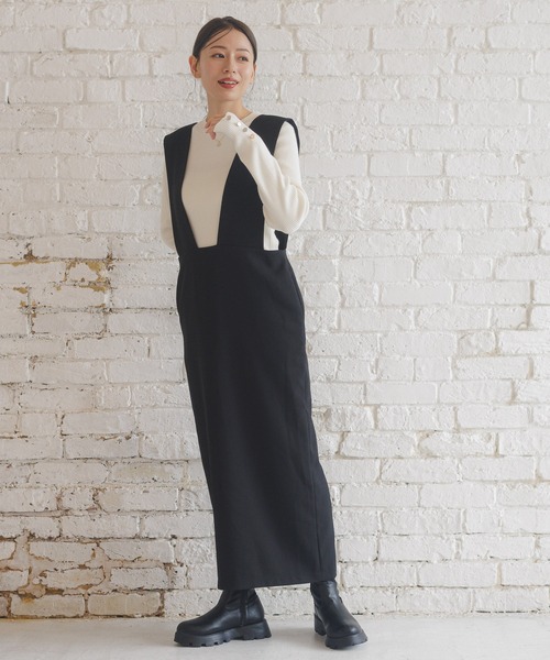 LAKOLE（ラコレ）の「ストレッチ厚底ブーツ / 140354（ブーツ・レディース・ブラック/シルバー・MEDIUM/LARGE）」の3枚目の写真