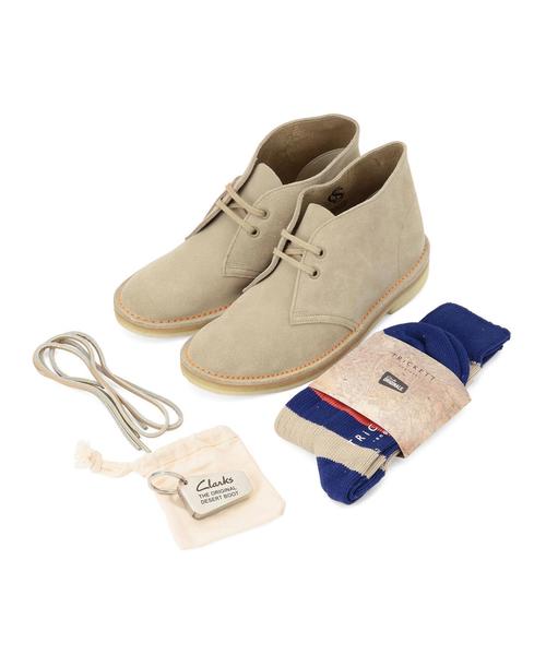 Clarks(クラークス)の「【ノベルティ付き】BY Clarks デザートブーツ made in UK ◆(ブーツ・レディース・ベージュ/ブラウン・4/6/5)」の8枚目の写真