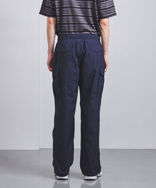 UNITED ARROWS（ユナイテッドアローズ）の「クリスピーナイロン 6ポケット オールギャザー イージーパンツ（カーゴパンツ・メンズ・ネイビー/ダークグリーン・S/M/L）」の10枚目の写真