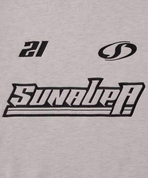 damage ゲームジャージ / Lサイズ Snap club】ダメージドロストサイドラインゲームパーカー