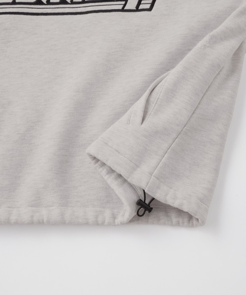 Snap club（スナップクラブ）の「【Snap club】ダメージドロストサイドラインゲームパーカー（パーカー・レディース・グレー/ネイビー/スミクロ/グレイッシュベージュ・M/L）」の14枚目の写真