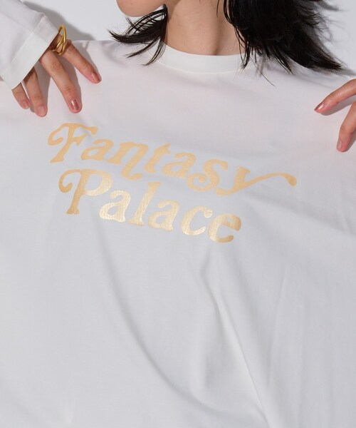 GALLEST（ギャレスト）の「◆ヴィンテージロゴプリントロングTシャツ（Tシャツ/カットソー・レディース・ホワイト/ブラック/グリーン・38）」の14枚目の写真