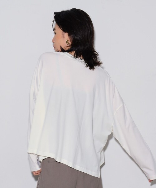 GALLEST（ギャレスト）の「◆ヴィンテージロゴプリントロングTシャツ（Tシャツ/カットソー・レディース・ホワイト/ブラック/グリーン・38）」の17枚目の写真