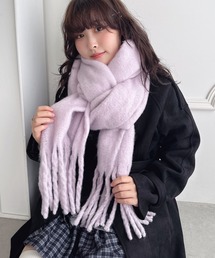 ラベンダー」に該当するレディースのマフラーファッション通販