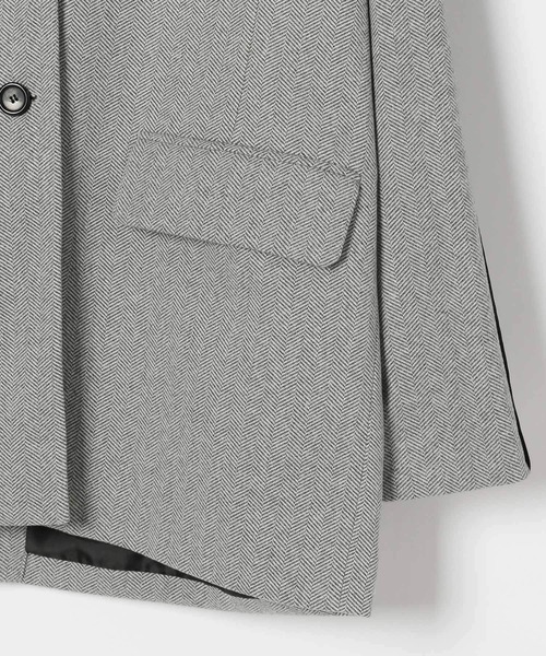 PAGEBOY(ページボーイ)の「ヘリンボーンジャケット(テーラードジャケット・レディース・ブラウン系その他/ブラック系その他/チャコールグレー・FREE)」の4枚目の写真