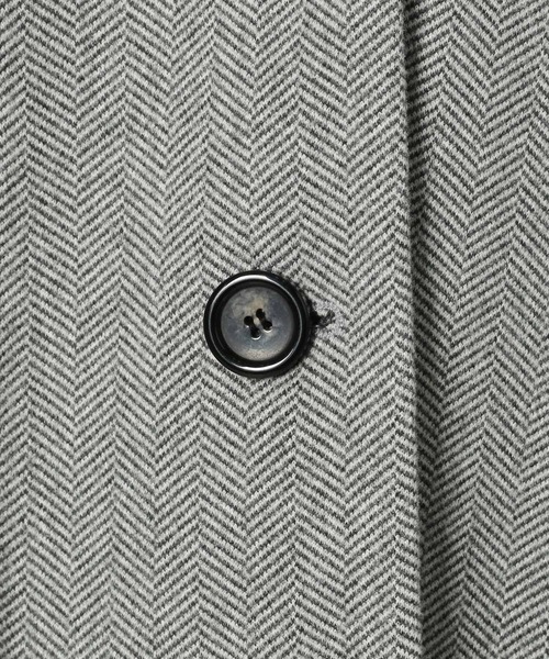 PAGEBOY(ページボーイ)の「ヘリンボーンジャケット(テーラードジャケット・レディース・ブラウン系その他/ブラック系その他/チャコールグレー・FREE)」の8枚目の写真