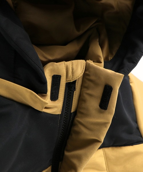 BRANSHES（ブランシェス）の「【あったか/撥水】THERMOLITE／ECOMODE中綿ブルゾン（ブルゾン・キッズ・キャメル/ブラック・130cm/140cm/150cm/100cm/110cm/90cm/120cm）」の5枚目の写真