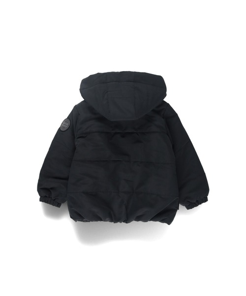 BRANSHES（ブランシェス）の「【あったか/撥水】THERMOLITE／ECOMODE中綿ブルゾン（ブルゾン・キッズ・キャメル/ブラック・130cm/140cm/150cm/100cm/110cm/90cm/120cm）」の18枚目の写真