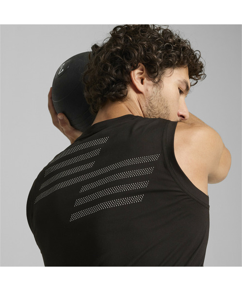 memhimメンヒムレザー使いタンクトップ新品 タンク ブラトップ（S～M）（タンクトップ）｜B:MING by BEAMS