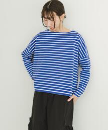 バスクボーダーロングスリーブTシャツ