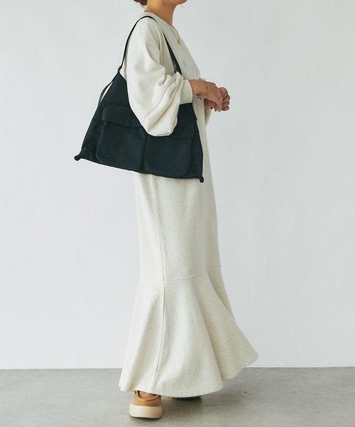 Woods（ウッズ）の「Woods/ポリエステルショルダーバッグ（ショルダーバッグ・レディース・ホワイト/ブラック・FREE）」の21枚目の写真