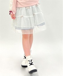 axes femme（アクシーズファム）の「チュールリバーシブルスカート（スカート・キッズ）」