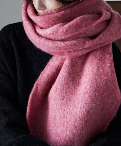 etoll.（エトル）の「メランジボリュームマフラー（マフラー・レディース・ピンク/パープル/ミント・FREE）」の11枚目の写真