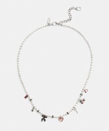 COACH(コーチ)の「ミニ ボウ チャーム パール ネックレス COACH(コーチ)の「ミニ ボウ チャーム パール ネックレス