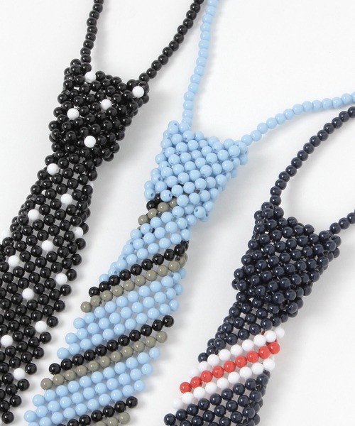 niko and...（ニコアンド）の「ネクタイネックレス（ネックレス・レディース・ブラック/グレー/ホワイト・0）」の10枚目の写真