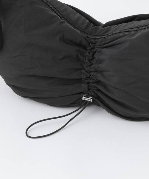 tiny tiny（ティニーティニー）の「サイド編み上げショルダーバッグ[tiny tiny(ティニーティニー)]（ショルダーバッグ・レディース・シルバー/ブラック/カーキ・FREE）」の11枚目の写真