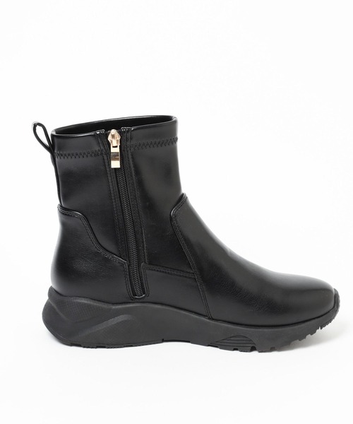 GLOBAL WORK（グローバルワーク）の「エアかる撥水スニーカーブーツ/142640（ブーツ・レディース・ブラック系/ベージュ/ブラウン/ブラック系9/アイボリー・LARGE/X-LARGE/MEDIUM/SMALL）」の7枚目の写真