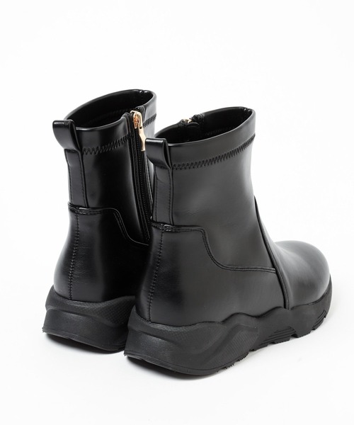 GLOBAL WORK（グローバルワーク）の「エアかる撥水スニーカーブーツ/142640（ブーツ・レディース・ブラック系/ベージュ/ブラウン/ブラック系9/アイボリー・LARGE/X-LARGE/MEDIUM/SMALL）」の8枚目の写真