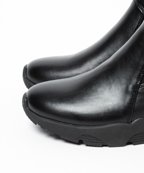 GLOBAL WORK（グローバルワーク）の「エアかる撥水スニーカーブーツ/142640（ブーツ・レディース・ブラック系/ベージュ/ブラウン/ブラック系9/アイボリー・LARGE/X-LARGE/MEDIUM/SMALL）」の10枚目の写真