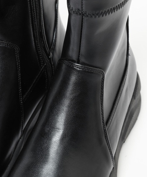 GLOBAL WORK（グローバルワーク）の「エアかる撥水スニーカーブーツ/142640（ブーツ・レディース・ブラック系/ベージュ/ブラウン/ブラック系9/アイボリー・LARGE/X-LARGE/MEDIUM/SMALL）」の11枚目の写真