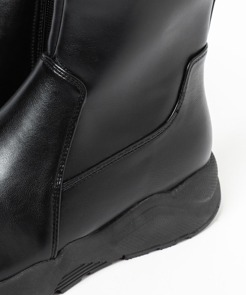 GLOBAL WORK（グローバルワーク）の「エアかる撥水スニーカーブーツ/142640（ブーツ・レディース・ブラック系/ベージュ/ブラウン/ブラック系9/アイボリー・LARGE/X-LARGE/MEDIUM/SMALL）」の12枚目の写真