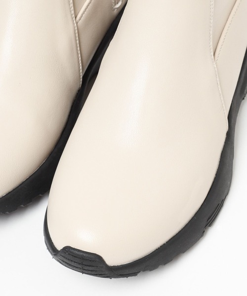 GLOBAL WORK（グローバルワーク）の「エアかる撥水スニーカーブーツ/142640（ブーツ・レディース・ブラック系/ベージュ/ブラウン/ブラック系9/アイボリー・LARGE/X-LARGE/MEDIUM/SMALL）」の18枚目の写真