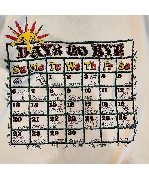 fridge（フリッジ）の「【STORY MFG】ストーリーエムエフジー GRATEFUL TEE LS（Tシャツ/カットソー・メンズ・ベージュ系その他・X-SMALL/SMALL/MEDIUM/LARGE/X-LARGE/XX-LARGE）」の4枚目の写真