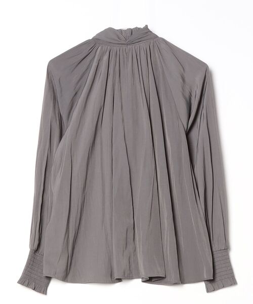 【セール】シャーリングネックボウタイブラウス（シャツ/ブラウス）｜nano･universe（ナノユニバース）