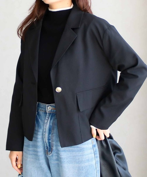 クロップドジャケット（テーラードジャケット）｜Social GIRL（ソーシャルガール）