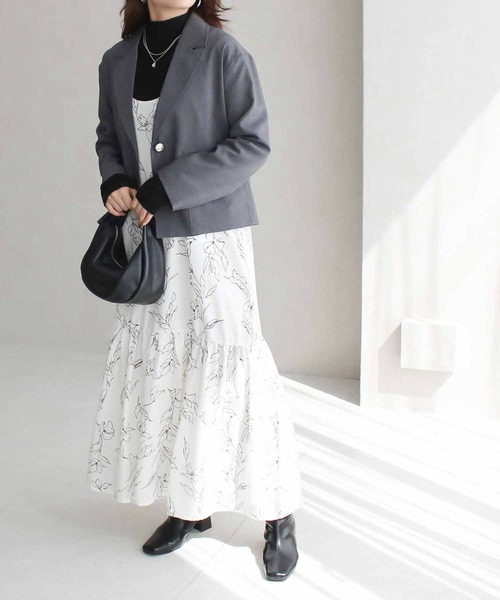 セール】クロップドジャケット（テーラードジャケット）｜Social GIRL