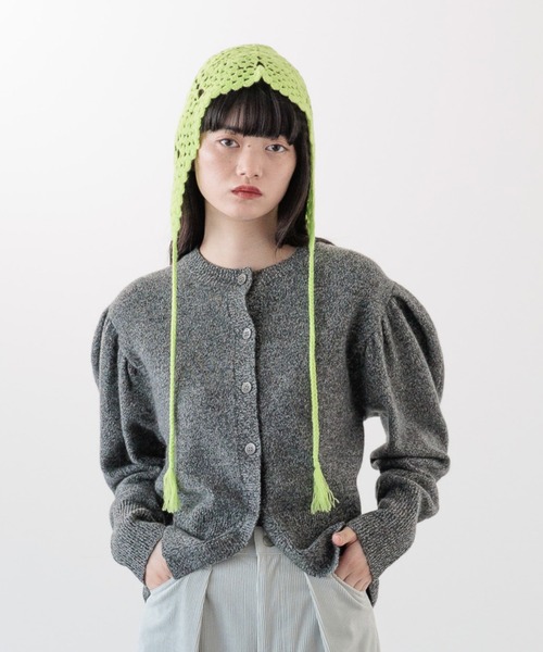 【セール】ウールクロシェビーニー 231522（ニットキャップ/ビーニー）｜yuw（ユウ）