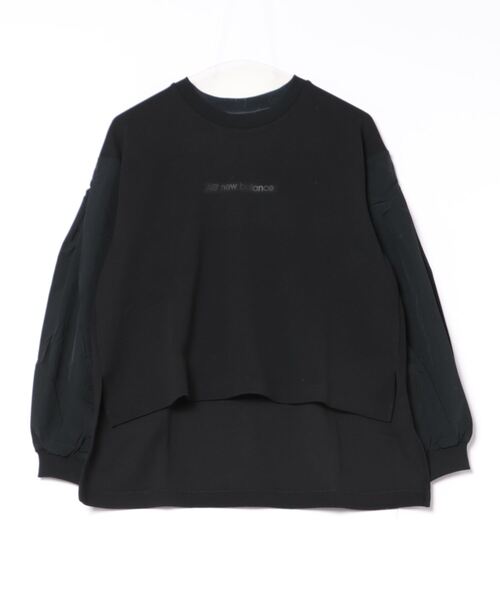 【セール】New Balance ニューバランス W MET24 Women Pullover プルオーバー AWT45024BK BK（スウェット）｜New Balance（ニューバランス）