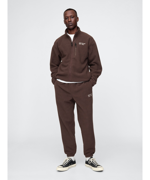 GAP(ギャップ)の「GAPロゴ アークティック フリースジョガーパンツ(その他パンツ・メンズ・その他/ブラック/ブラウン・M/L/XS/XL/S)」の4枚目の写真