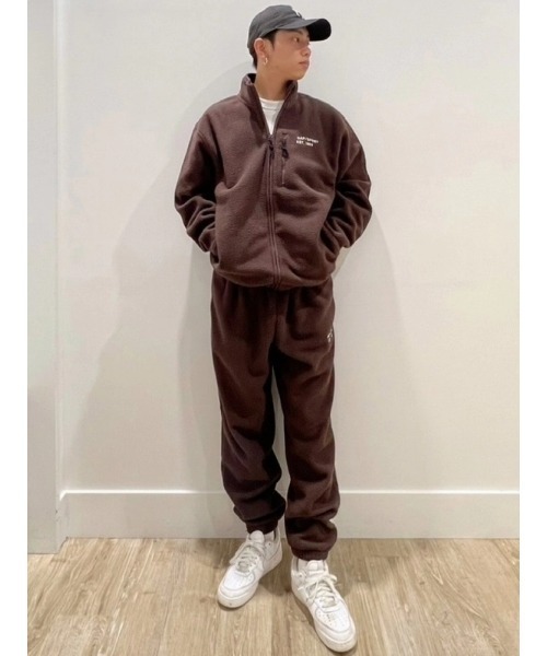 【 】ロゴ フリース ジップパーカー&ジョガーパンツ Calvin Klein カルバンクライン CK フェードロゴ グラフィック