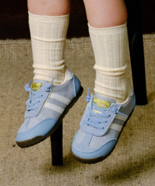 TOPSTAR（トップスター）の「KIDS TOPSTAR ゴム紐U型マジックテープスニーカー（スニーカー・キッズ・ブルー/ブラウン/グリーン/ピンク・24inch/26inch/27inch/28inch/29inch/30inch/31inch）」の17枚目の写真