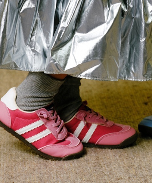 TOPSTAR（トップスター）の「KIDS TOPSTAR ゴム紐U型マジックテープスニーカー（スニーカー・キッズ・ブルー/ブラウン/グリーン/ピンク・24inch/26inch/27inch/28inch/29inch/30inch/31inch）」の19枚目の写真