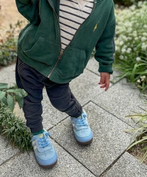 TOPSTAR（トップスター）の「KIDS TOPSTAR ゴム紐U型マジックテープスニーカー（スニーカー・キッズ・ブルー/ブラウン/グリーン/ピンク・24inch/26inch/27inch/28inch/29inch/30inch/31inch）」の18枚目の写真