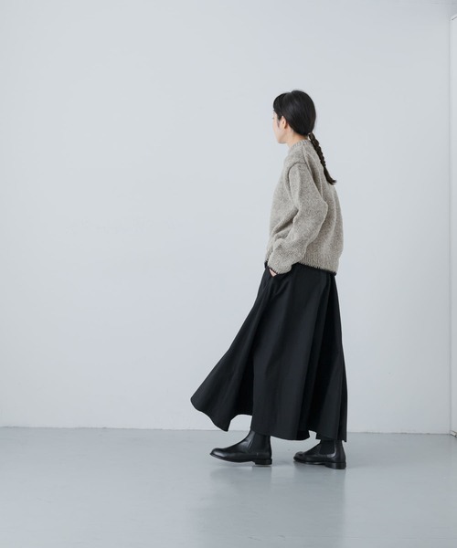 かぐれ（カグレ）の「ペルーヘムステッチニット（ニット/セーター・レディース・グレー/イエロー・FREE）」の11枚目の写真